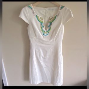 Trina Turk White Sheath Dress